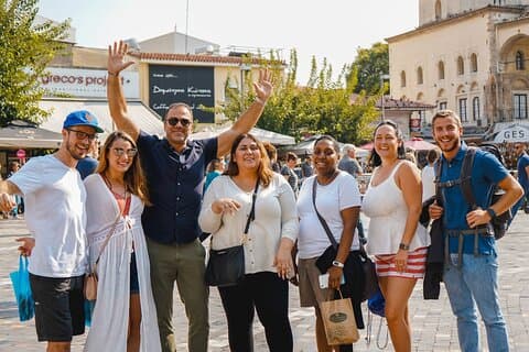 Tour a piedi della colazione greca di Atene con un buongustaio