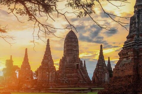 Dia inteiro Ayutthaya City of Culture com aula de culinária