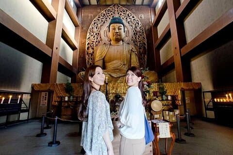Fukuoka: Hakata Temples & Doll Painting Walking Guide Tour