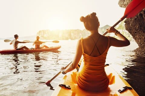 Privater Morgen im Kajak in Krabi mit Ihrem französischsprachigen Guide