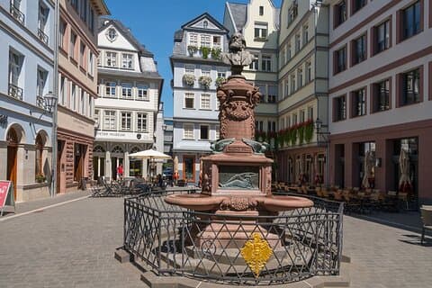 Frankfurt: Guidad rundtur i Gamla stan (TYSK)