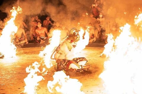 Kecak en Fire Dance Ticket bij de Uluwatu-tempel