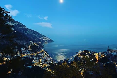 Visite privée de Positano de nuit au départ de Sorrente