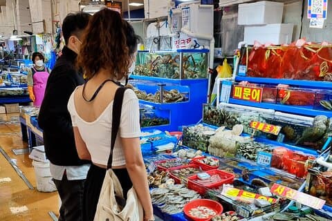 Noryangjin Fish Market Dinner