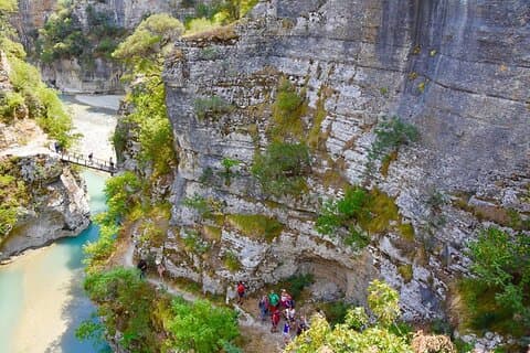 Bogova Waterfall Osumi Canyon, Berat top Tour