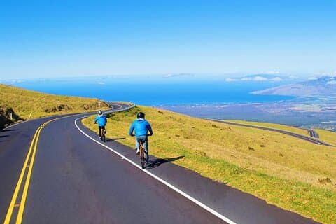 Haleakala Summit Bedste Self-Guided Bike Tour med Cykel Maui