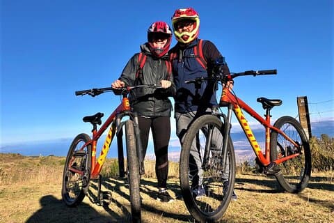 Haleakala Express selvguidet cykeltur med Bike Maui