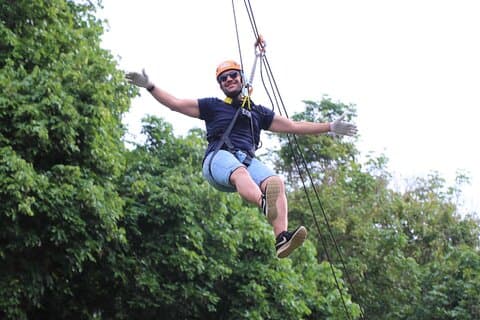Phoenix Adventure Park Zipline, High Rope Course i Chiang Mai