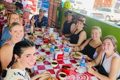 Cabo San Lucas Downtown Eten en Taco's Proeverij