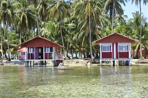 2 noches en las islas de San Blas con todo incluido (cabañas sobre el agua)