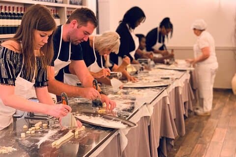 Rome Cooking: Pasta & Tiramisu Making, Free-Flowing Fine Wine