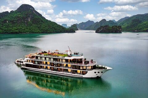 Dora Cruise 3 Days Utforska Halong Bay Lan Ha Bay Privat balkong
