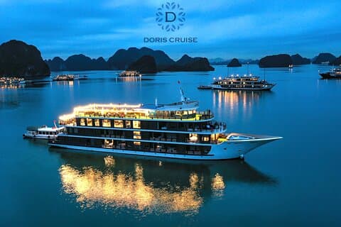 Doris Cruise - Luksus 2-dages krydstogt i Halong Bay & Lan Ha Bay