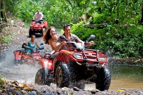Chiang Mai ATV Forsränning och Elephant Sanctuary Heldagsutflykt