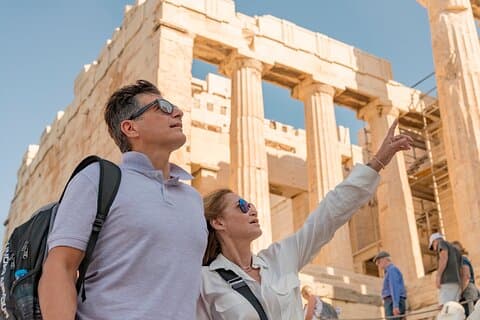 Visite privée de l'Acropole GOLDEN LIGHT avec un archéologue agréé