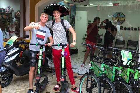 Sykkelutleie i Playa del Carmen