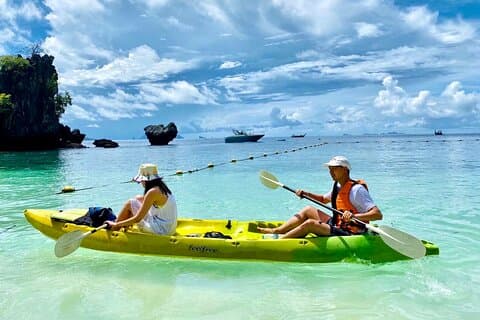 Excursion en bateau à longue queue des îles Hong Kayak