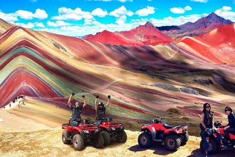 Full Day ATV's i Rainbow Mountain Group turné