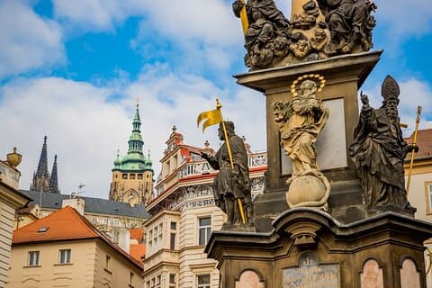 Sint-Vituskathedraal en privéwandeling door de Praagse Burcht