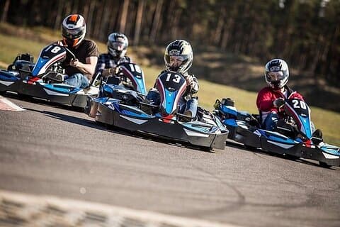 Riga innendørs eller utendørs gokart-opplevelse