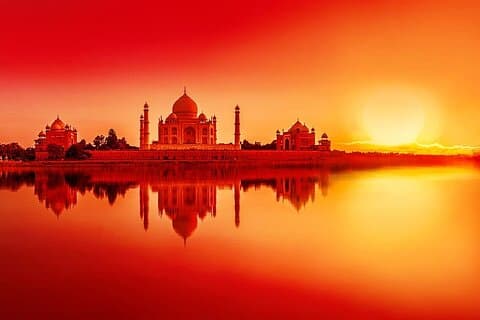 Von Jaipur: Taj Mahal Sonnenaufgang & Agra Fort Private Tour