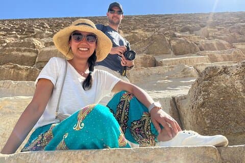 4 heures d'aventure à Gizeh Pyramides, Sphinx, déjeuner et chameau