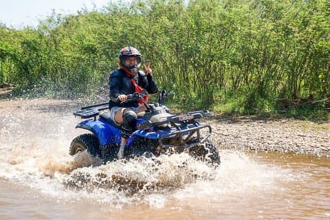 Chiang Mai 3 timmar ATV och 8 km Whitewater Rafting Adventure