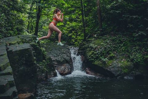 Secluded Waterfall Adventure
