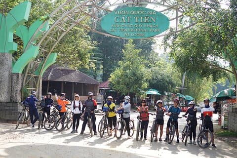 Private 2-Day Cat Tien National Park Cycling Tour