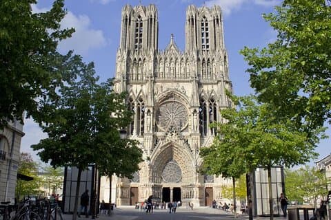 Reims katedral i Notre Dame guidet tur