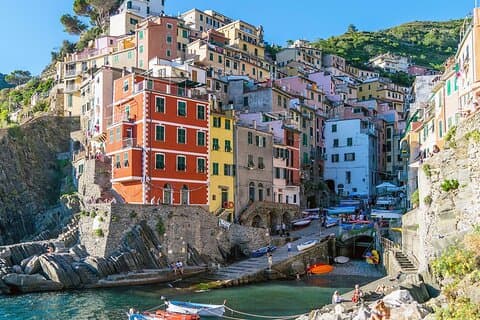Visit the Cinque Terre with the Audio Guide app for Smartphone