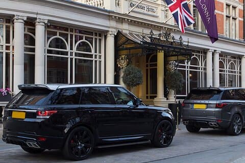 Privat chauffør luksus Range Rover til din rådighed i London hel dag