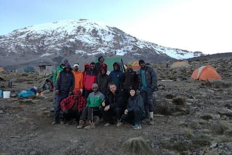 7-daagse begeleide beklimming van de Kilimanjaro via de Rongai-route