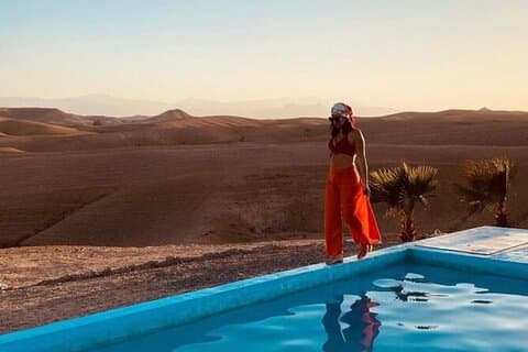 Agafay Desert Shared Tour from Marrakech with Camel & Dinner Show