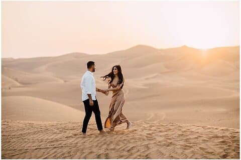 Safari privado matinal no deserto