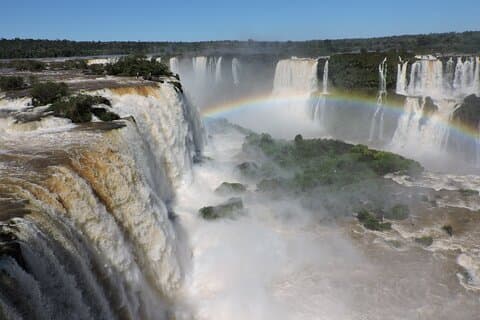 Chutes d'Iguazu Vues latérales et panoramiques brésiliennes