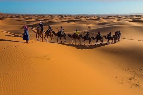 3-dagers tur fra Marrakech til Merzouga-ørkenen