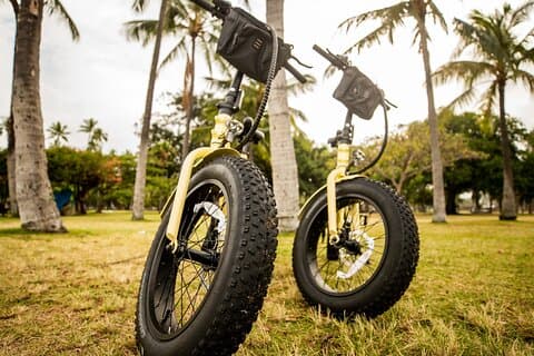 Waikiki elektrisk cykeltur självguidad: Diamond Head Cykel & vandring