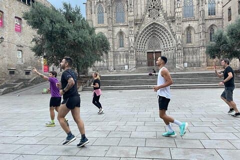 Barcelona Høydepunkter Running Tour