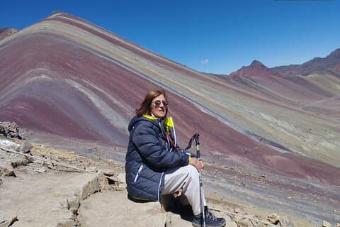 Rainbow Mountain en groupe - journée complète