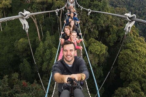 3 dage Nyungwe Chimpanzee trekk og Canopy vej gå Rwanda Safari