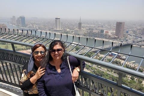 Privétour naar Cairo Tower, El-Moaez Street & El-Fishawy Cafe.