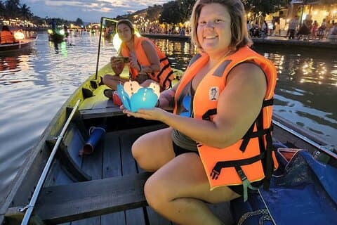 Hoi An City-Fredelig morgenvandring eller eftermiddagstur og bådtur