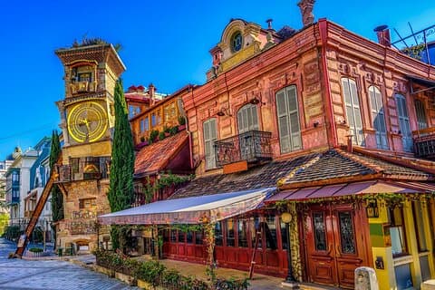 Tbilisi wandeltocht inclusief kabelbaan en traditionele bakkerij