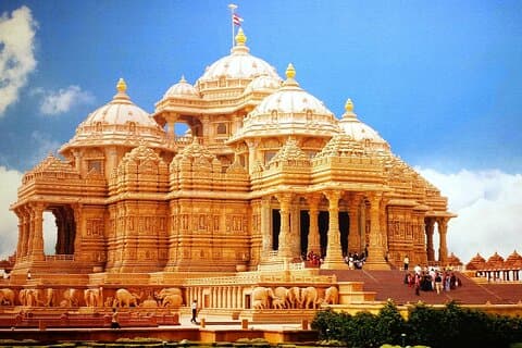 Tour de los Templos Divinos en Delhi