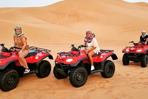 Quad Bike Safari with Sandboarding and BBQ Dinner