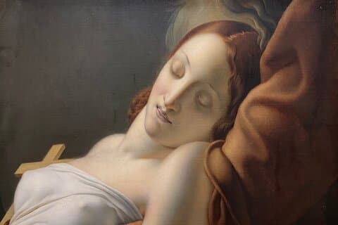 O Louvre: arte e amor.