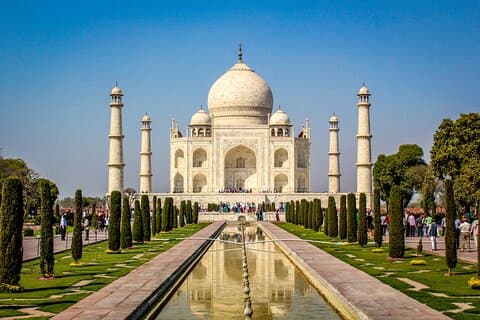 Privétour van een hele dag van Delhi naar Taj Mahal Baby Taj Agra Fort