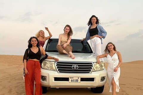 Private Desert Safari Abu Dhabi: 7 Hours Tour with BBQ & More