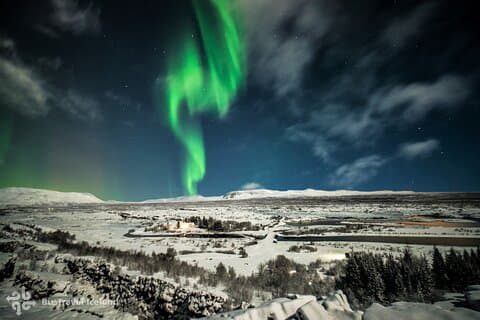 Gyllene cirkeln, hemliga lagunen och norrskenstur